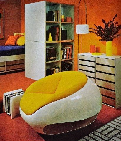 1960's space chair, image courtesy of pinterest